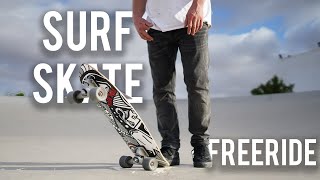 KITE \u0026 CARVER SKATE freeride!! - Court In The Act #VLOG 142