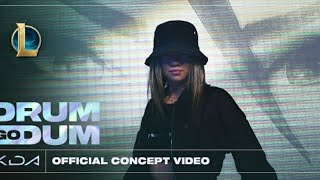 K_DA - DRUM GO DUM ft. Aluna, Wolftyla, Bekuh BOOM (Official Concept Video - Starring Bailey Sok)