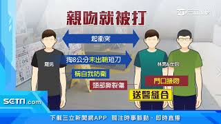 同志控超商前接吻遭砍　頭部撕裂傷警調查│@politics_setn