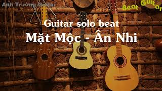 Karaoke Mặt Mộc - Ân Nhi Guitar Solo Beat Acoustic | Anh Trường Guitar