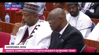 Senate Committee On Banking Insurance & Other Financial Institutions Meets Nigeria's Economic Team