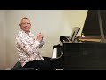 piano lesson on how to prepare for a performance part 2 by graham fitch