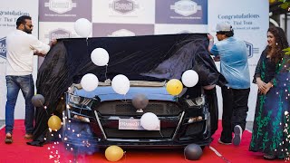 Malayalam Actor Tini Tom Taking Delivery of his new Ford Mustang GT as his Valentine | Shelby Kit