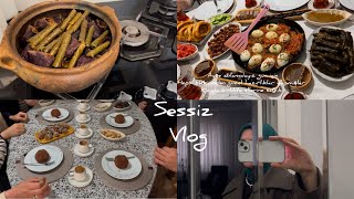 Sessiz vlog  kuru dolma yaptım altın günü için arkadaşlar ile buluştuk #sessizvlog #vlog #temizlik