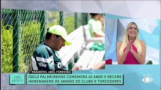 Parabéns, Abel Ferreira! Denílson e Renata Fan enaltecem aniversariante técnico do Palmeiras