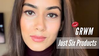 GRWM: Just 6 products!💄💋