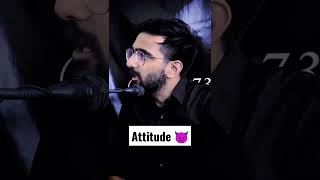 Vabby Attitude Shayari Status🔥Boys Attitude Status || Bad Boy 😎 Attitude Status #shorts #vabby731