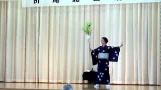 敬老祝賀会（北九州市）2012日本舞踊（面売り）