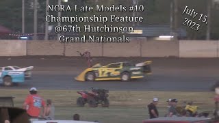 NCRA Late Models #10, Championship Feature, Hutch Nationals, 07/15/23