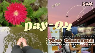 Day-04|5am Morning Studyvlog|With Aesthetic Touch✨|Pedicure🐟|Study With Me✍️