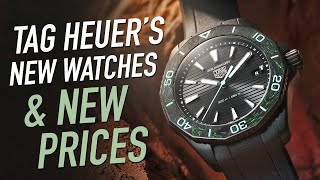 New TAG Heuer Aquaracer 2022 Models and Price Increase