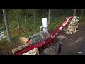Hakki Pilke Falcon 35 -  Efficient firewood processor with low maintenance