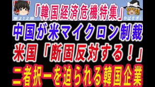 【ゆっくり解説】米中半導体戦争激化 中国は米マイクロンに制裁！米国は断固反対と激怒！板挟みになった韓国企業ー因みに５月の輸出も絶望するほど駄目！