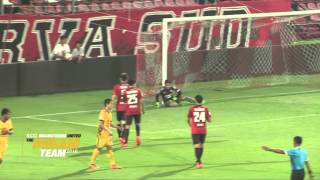 MTUTD.TV ไฮไลท์ฟุตบอลอุ่นเครื่อง เอสซีจีเมืองทองฯ 2-0 โอสถสภาฯ