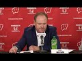 Postgame Media Conference vs Michigan || Wisconsin Basketball || December 3, 2024