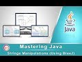 Mastering Java: String Manipulation (Using BlueJ)