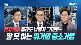 [집중진단] 원자잿값 올라도 납품가 그대로…말 못 하는 위기의 중소기업