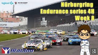 【IRacing】Nürburgring endurance series 4H Week8