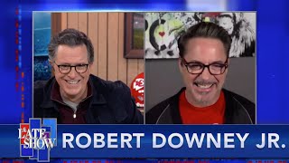 Robert Downey Jr. Outlines Plans For A New Show With Stephen Colbert