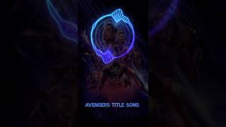 Look at the crazy shape of the visualizer for this song😱🔥 Avengers title song 🔥