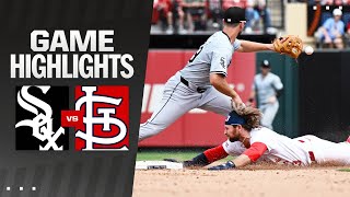 White Sox vs. Cardinals Game Highlights (5/4/24) | MLB Highlights