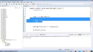 28) class attributes (java tutorial)