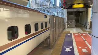 北陸新幹線 E7系 東京駅21番線 到着シーン