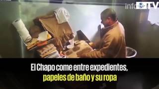 Un video revela qué estaba haciendo Joaquín El Chapo Guzmán