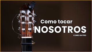 How to play NOSOTROS on Guitar like a PRO!✌😍🎸