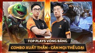 Combo Xuất thần - Cân mọi thể loại | Top Plays Việt Nam vòng bảng AIC 2019