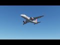 x plane 12 gusty approach at faro from nantes