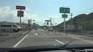 #国道28号 （徳島方面 1080p 車載動画ドライブ 淡路島③）：洲本IC交点～福良築地交差点[ #洲本市 #南あわじ市]