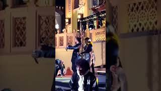 Shahrukh Khan grooving to the Arabic Version of his Pathan song in Dubai Mall.@yrf @yrfmusic