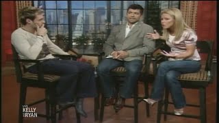 Footage from 2005 of Ryan Seacrest's appearance on 'Live'