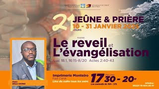 21Jrs Jeûne et Prière | 15e Jr | CONSÉCRATION 2025 | Frère Elisha