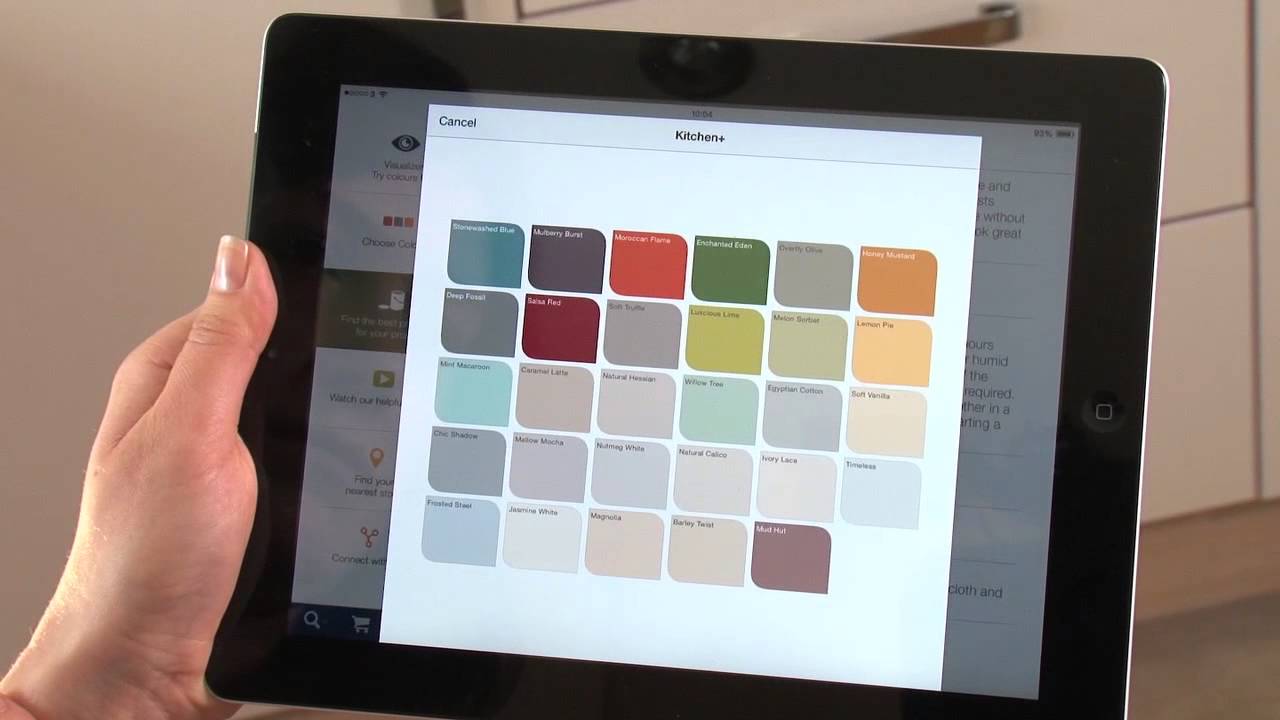 Dulux Visualizer - Product Selection - YouTube