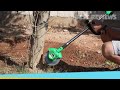 airbike electric brush cutter weed wacker weed eater lawn tool unboxing and test