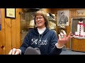 how to shape and cut a felt cowboy hat at the historic emporium western store in bakersfield ca.