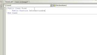 Visual Basic 2008 Tutorial - Determine if Internet Connection Is Available