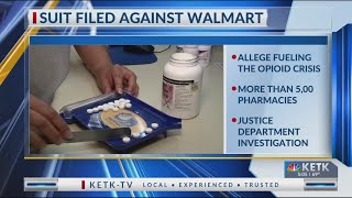 Justice Department accuses Walmart of fueling opioid crisis