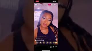 Megan Thee Stallion AMA Awards IG Afterparty - Good News Album Listening Session!