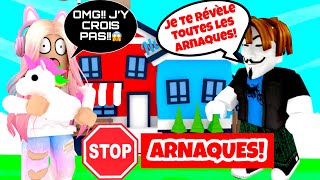 JE RENCONTRE UN ANCIEN ARNAQUEUR ET IL M'EXPLIQUE TOUTES LES TECHNIQUES D'ARNAQUE! ADOPT ME! ROBLOX