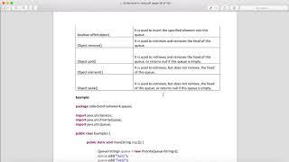 Queue and PriorityQueue in Collection