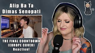 ALIP BA TA Feat. Dimas Senopati - The Final Countdown (Europe Cover) | REACTION