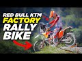 Testing a FACTORY Red Bull KTM Rally Bike on a Motocross Track😳