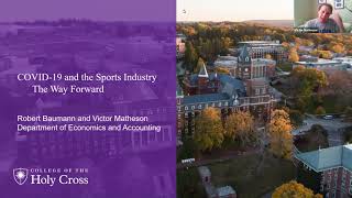 COVID-19 and the Sports Industry - The Way Forward