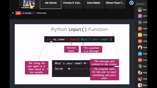 Free Webinar: PYTHON for beginners
