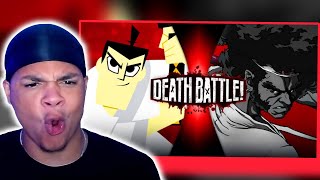 HE SHOWED NO MERCY!! | Samurai Jack VS Afro Samurai DEATH BATTLE REACTION!