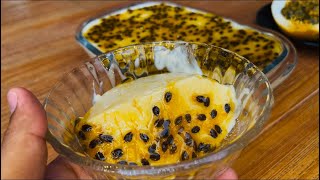 MOUSSE DE MARACUJÁ | SUPER CREMOSO | SOBREMESA RÁPIDA