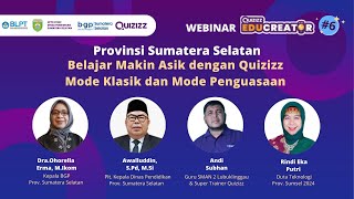 Quizizz Edu Creator Provinsi Sumatera Selatan